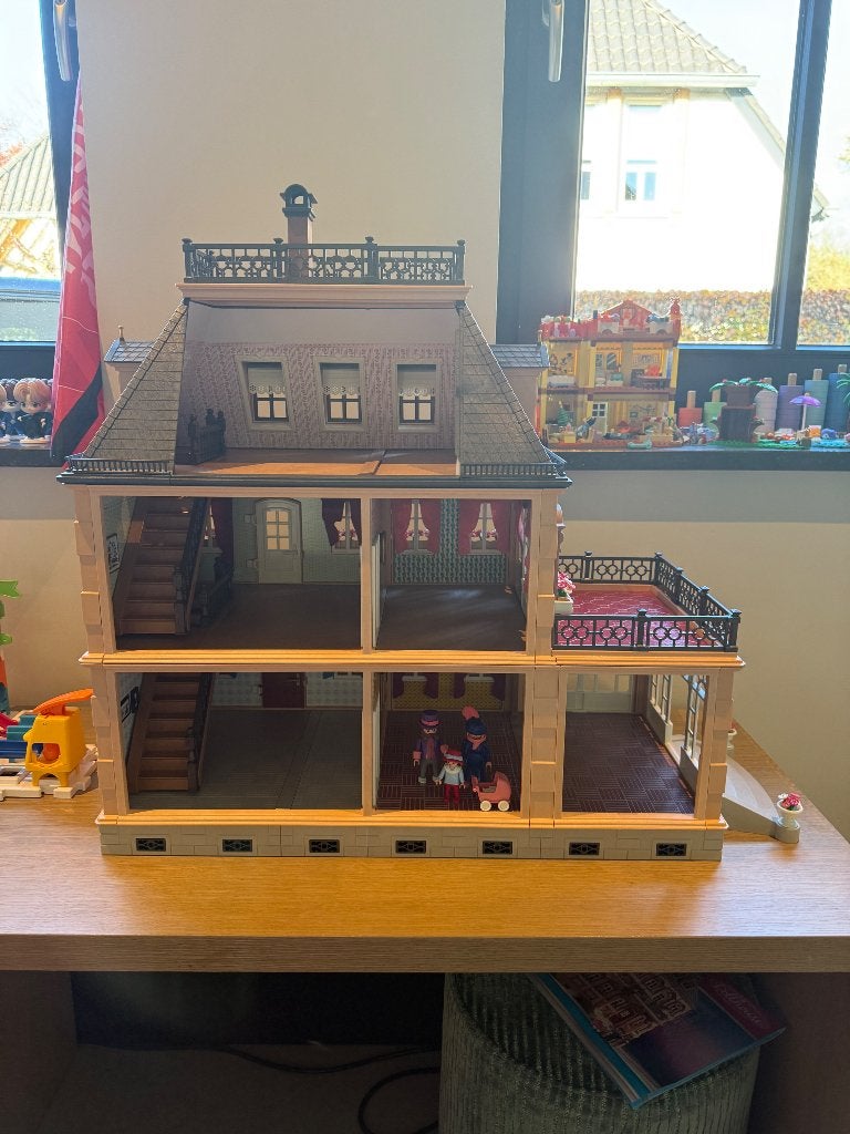 Playmobil herenhuis, Ophalen, Gebouw, Complete set, Family fun