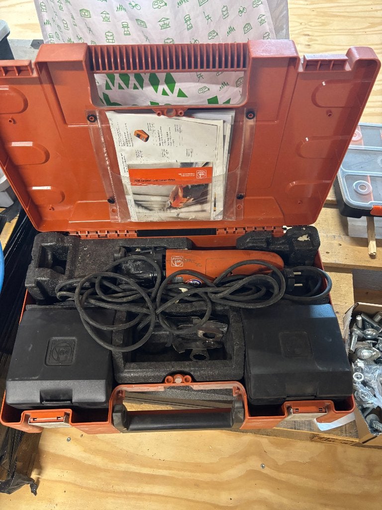 Fein FSC2.0Q multitool met koffer en mesjes, Ophalen, Zo goed als nieuw