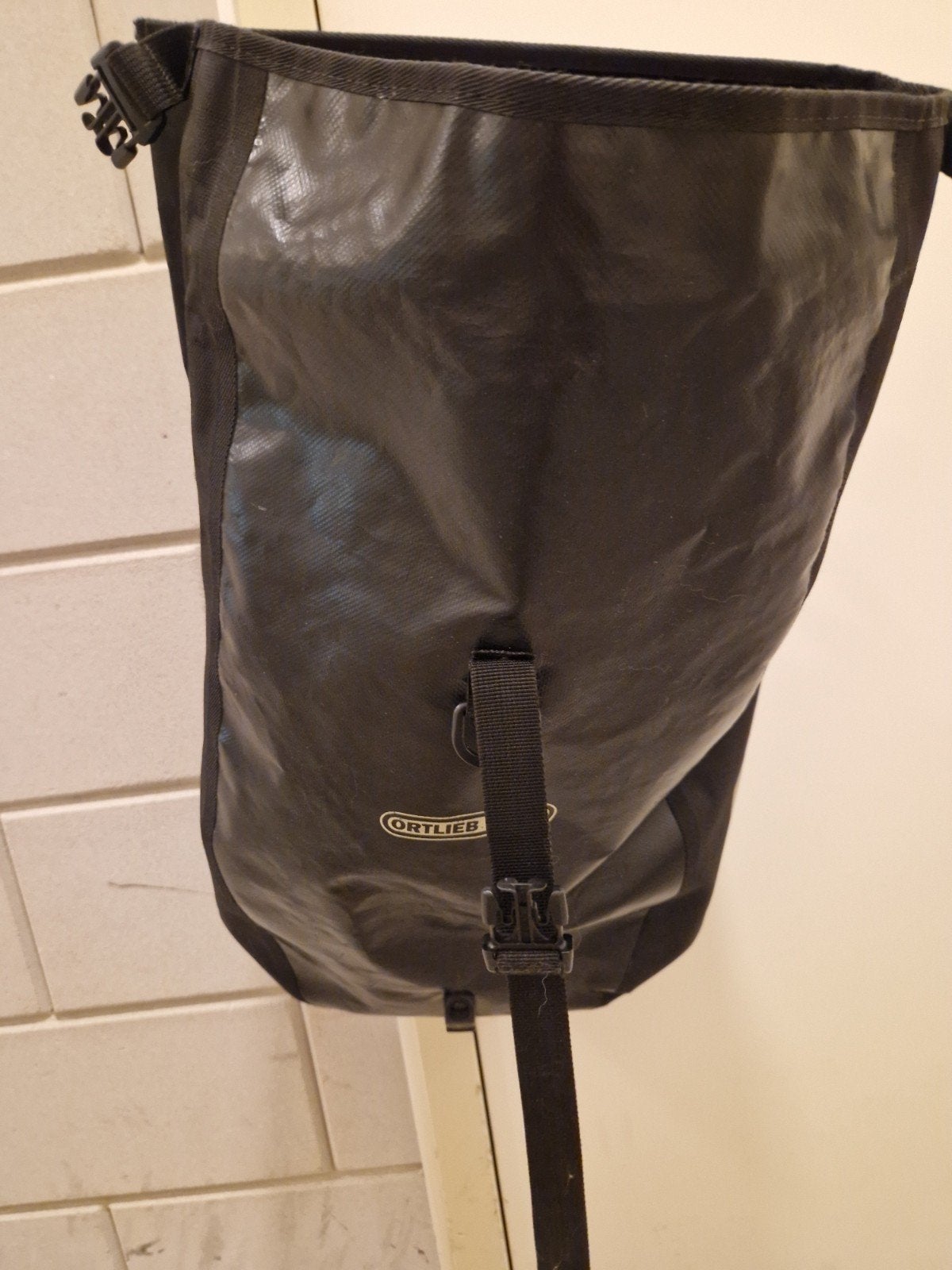 Zwarte Ortlieb fietstassen 48 ltr (gebruikt), Verzenden, Gebruikt, Ortlieb