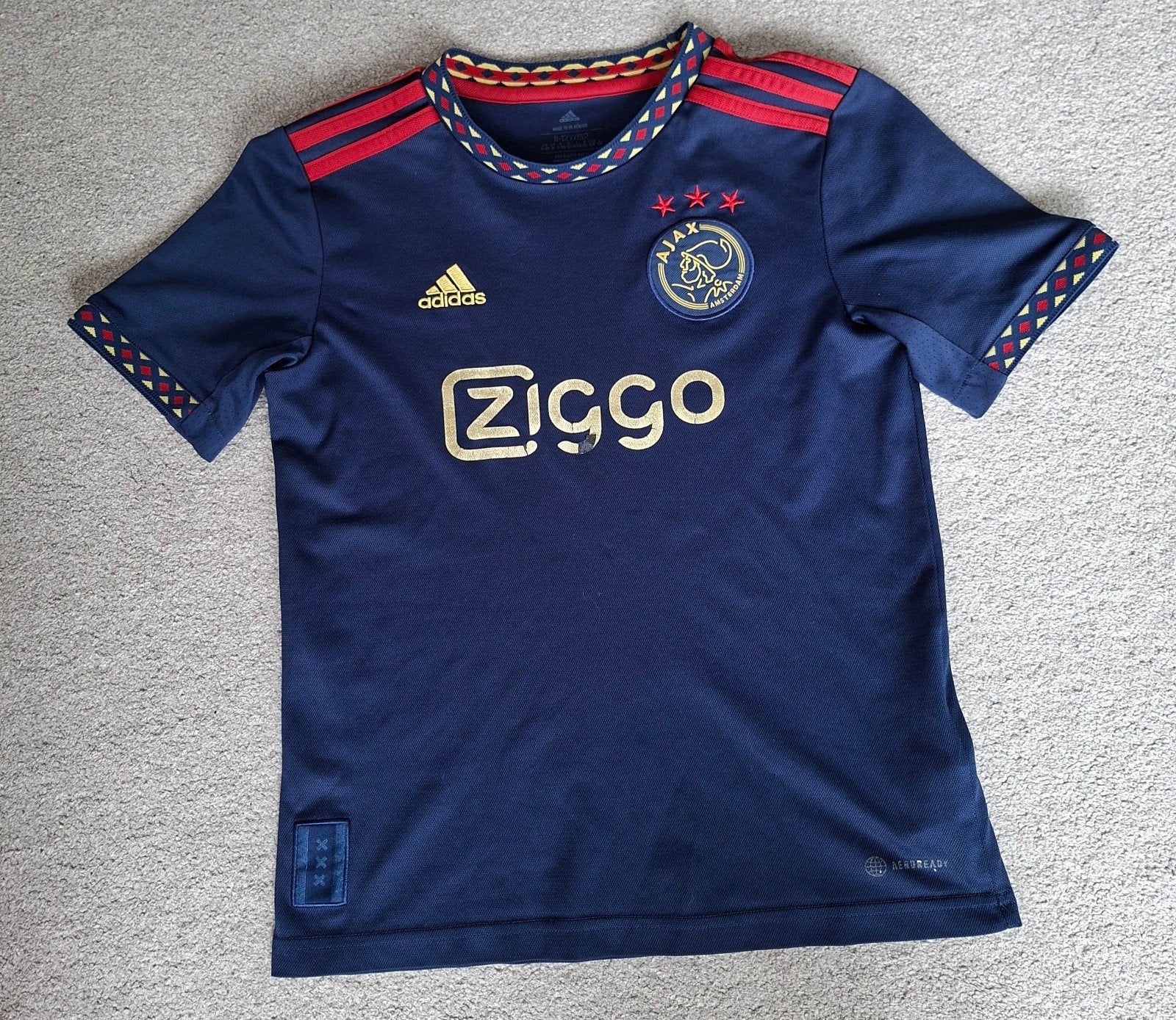Ajax shirt, Sport en Fitness, Voetbal, Maat XS of kleiner, Ophalen of Verzenden, Shirt