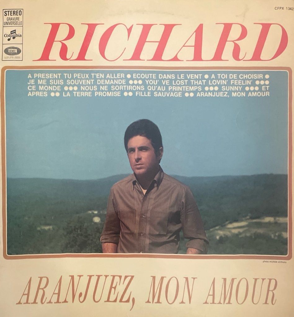 Richard Anthony - Aranjuez, Mon Amour, LP, Pop, Ophalen of Verzenden, Zo goed als nieuw