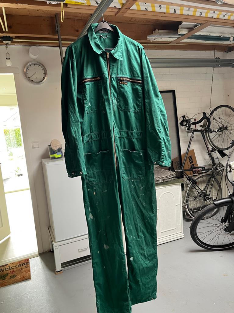 Groene KLM Overall Maat 56 - Werkkleding, Ophalen of Verzenden, Gebruikt, Heren, Overall