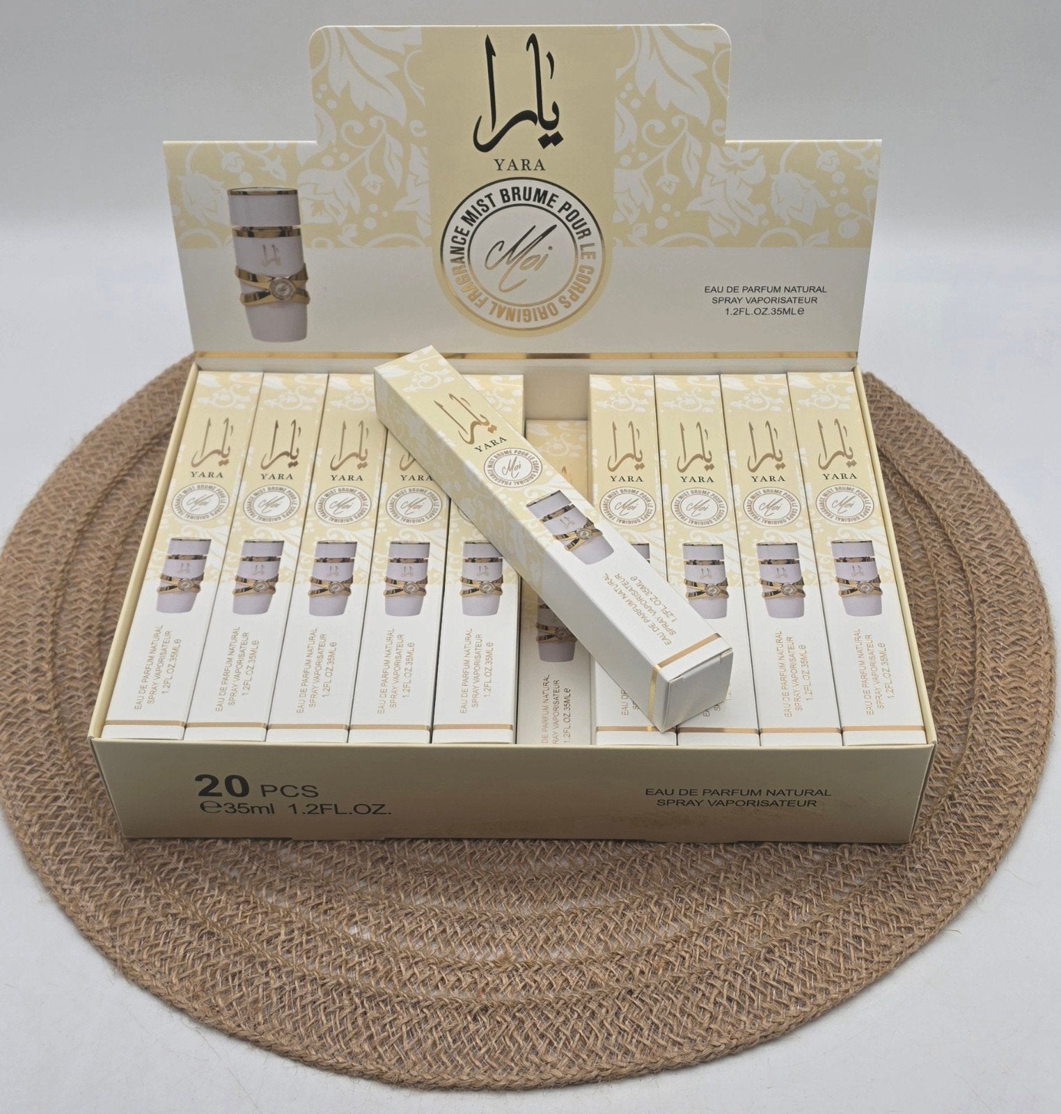 Lattafa Yara Moi Eau De Parfum Geel 35 ML 20 stuks 30,-, Ophalen of Verzenden, Nieuw