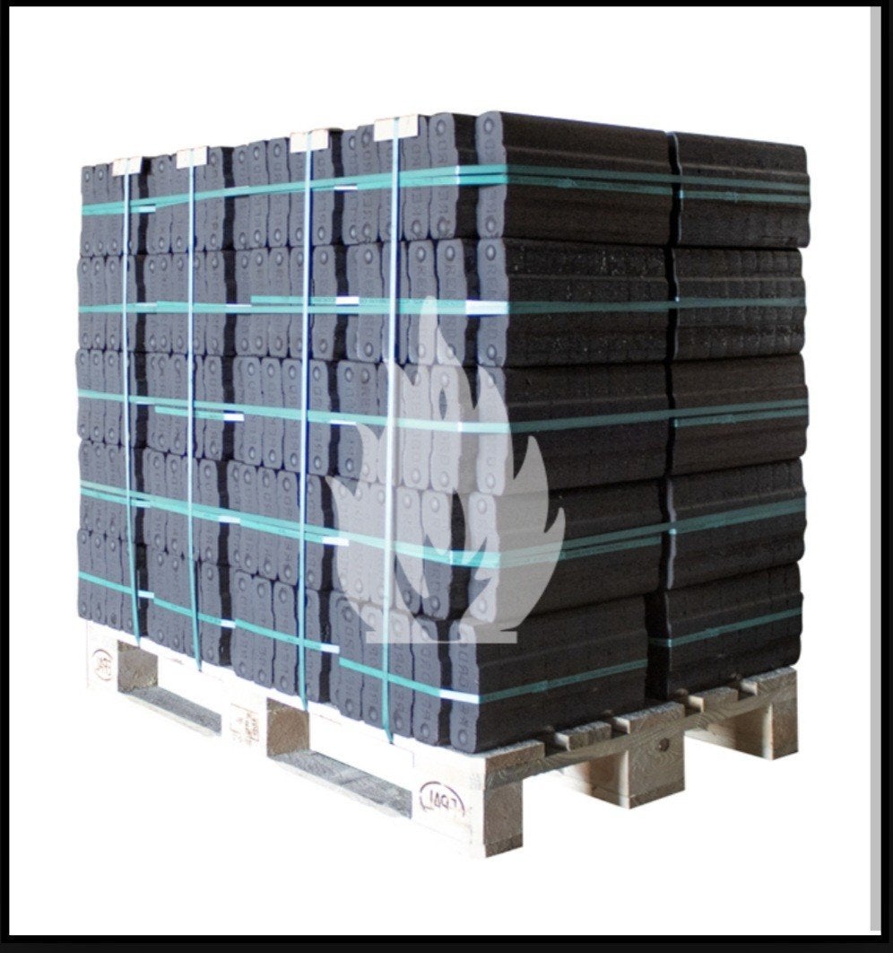 bruinkoolbriketten pallet vol, Minder dan 3 m³, Ophalen