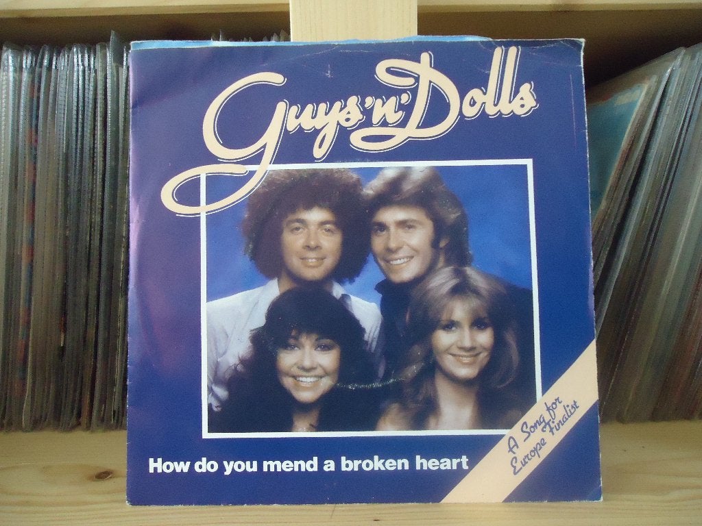 7" Single Guys 'n' Dolls - How Do You Mend A Broken Heart, Gebruikt, 7 inch, Ophalen of Verzenden, Pop