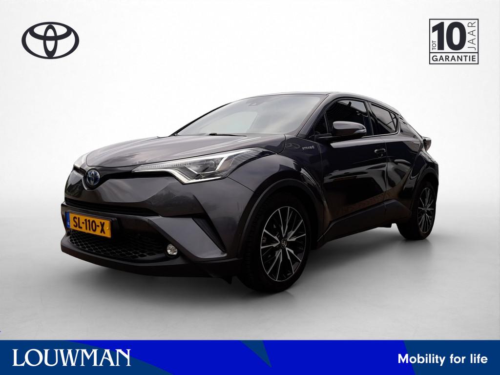 Toyota C-HR 1.8 Hybrid Executive | Navigatie | JBL | Camera, Auto's, 12 maanden, 4 cilinders, Leder en Stof, 122 pk