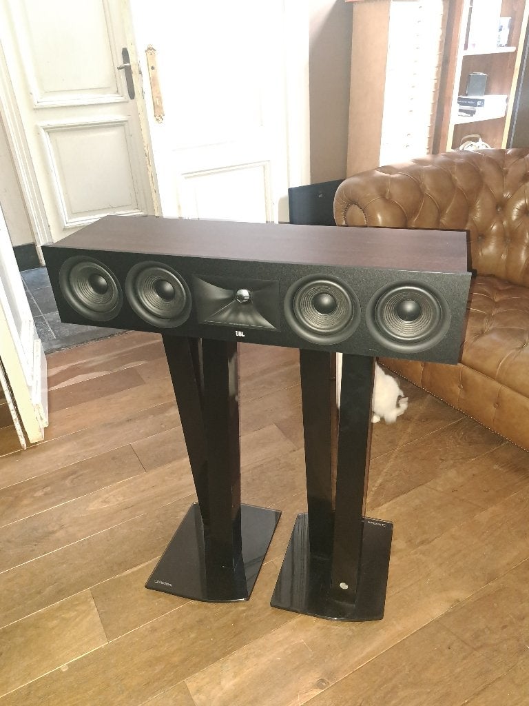 JBL Stage 2 center speaker 245c espresso, Audio, Tv en Foto, Ophalen of Verzenden, Zo goed als nieuw, Basreflex, Center speaker