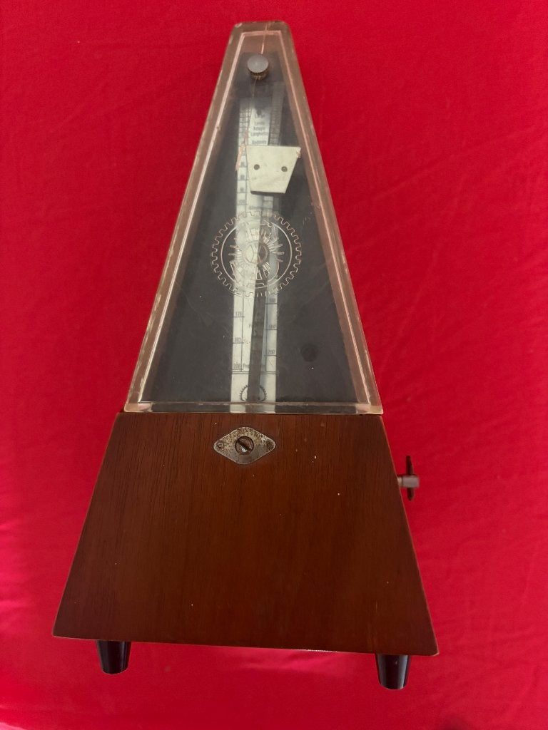 Antiek, Metronoom Oost-Duitsland – Eerste Serie (1954), Ophalen of Verzenden, Gebruikt, Drums of Percussie