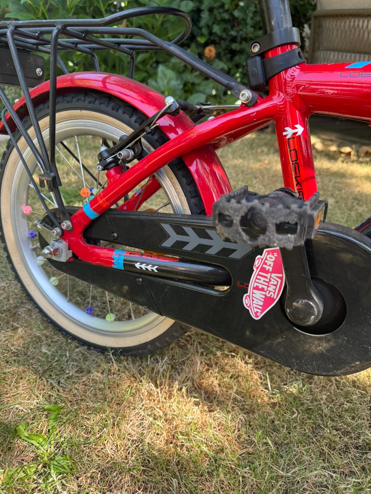 Keurige staat: 16 inch Loekie fiets, Fietsen en Brommers, Fietsen | Kinderfietsjes, Ophalen, Gebruikt, Terugtraprem, 16 tot 20 inch