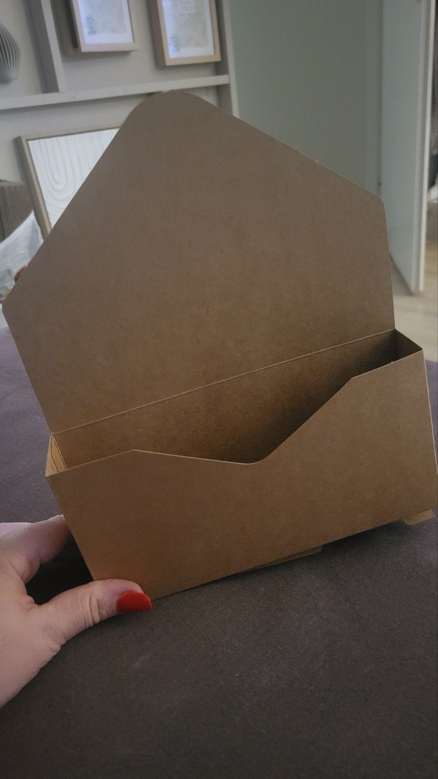 Kartonnen bloemendozen knutselpakket enveloppen kraftpapier, Ophalen of Verzenden, Nieuw