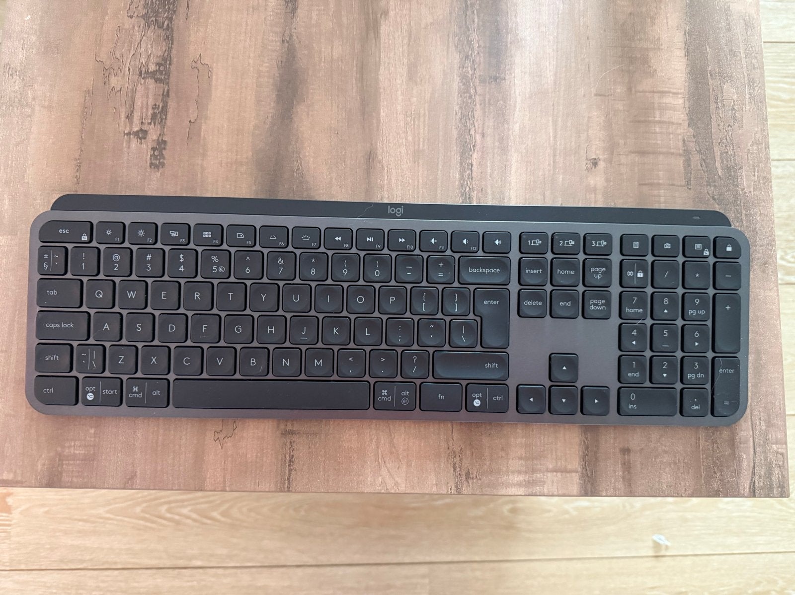 Logitech MX Keys QWERTY - Zo goed als nieuw, Ophalen of Verzenden, Qwerty, Zo goed als nieuw, Draadloos