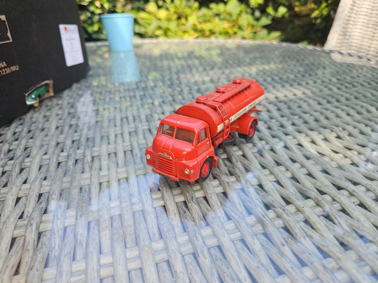 Vintage Esso Petroleum Tankwagen Model, Overige merken, Gebruikt, 1:50 of kleiner, Ophalen of Verzenden