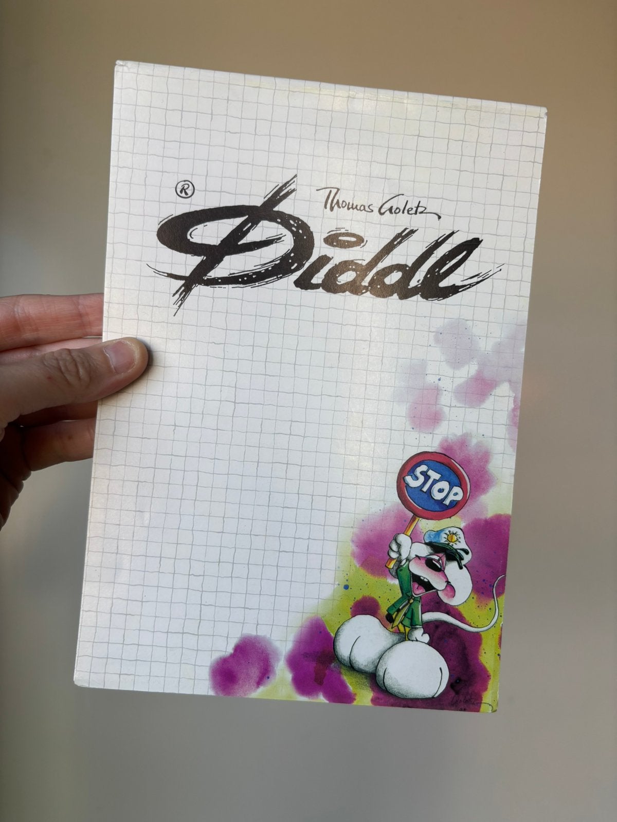 Diddl A5 blok nummer 131 zeldzaam, Verzenden, Diddl, Zo goed als nieuw, Papier, Kaart of Schrift