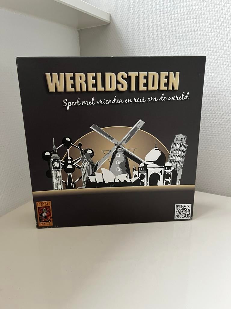 Wereldsteden bordspel, Hobby en Vrije tijd, Gezelschapsspellen | Bordspellen, Vijf spelers of meer, Ophalen of Verzenden, Nieuw