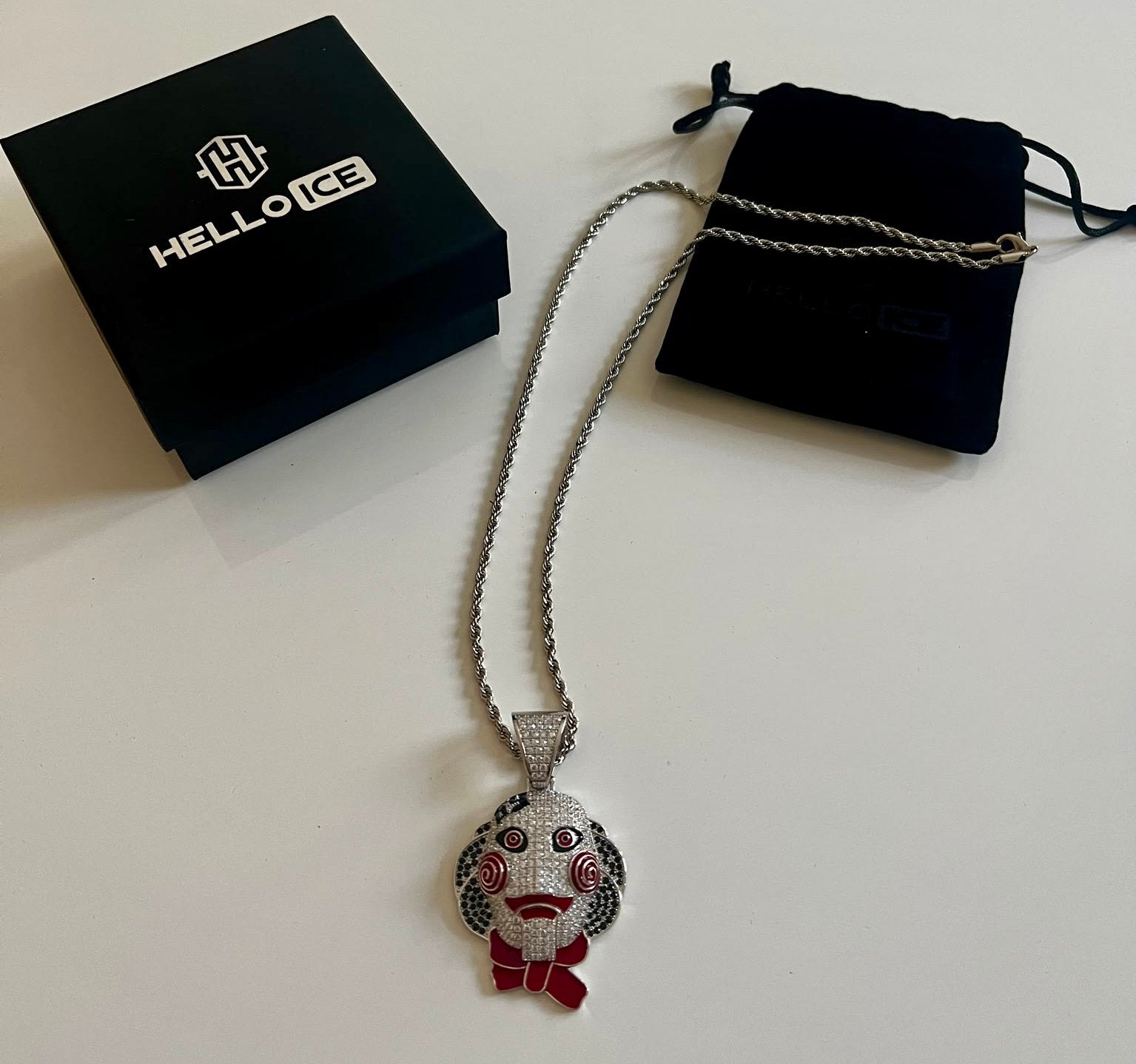 HelloIce Iced Jigsaw Pendant – nieuw, Nieuw, Ophalen of Verzenden, Goud, Overige materialen