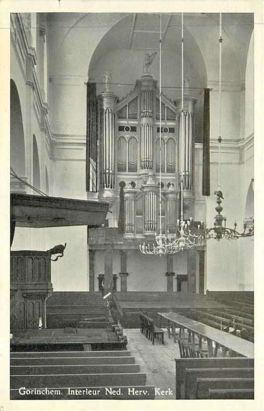 380-034-017 Gorinchem NH Kerk, Verzenden, Voor 1920, Zuid-Holland