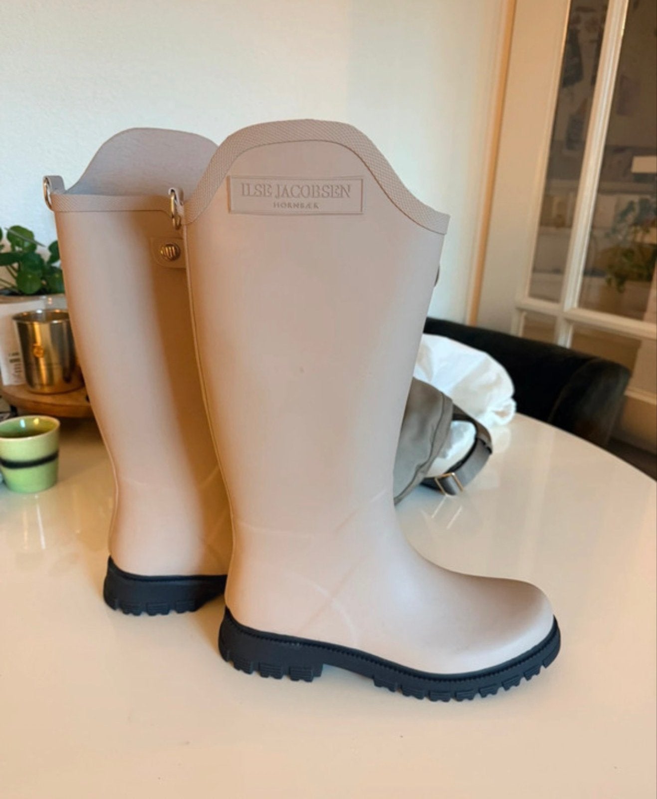 Ilse Jacobsen regenlaarzen maat 39 (valt als 40), Beige, Nieuw, Ophalen of Verzenden, Regenlaarzen