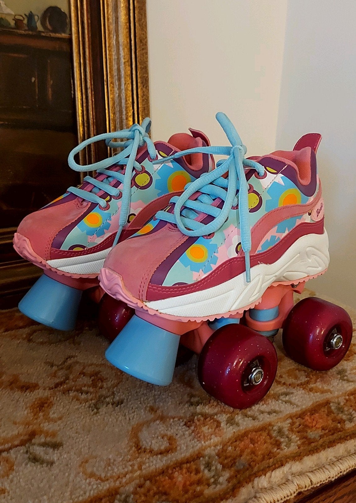 Nog Nieuw in de doos! Vintage Barbie rolschaatsen  Maat: 30, Ophalen of Verzenden, Nieuw