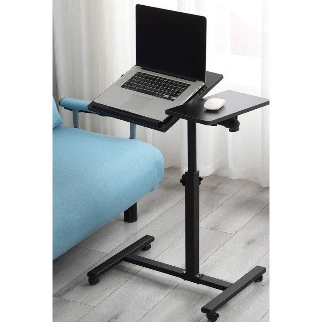 Nieuwe Laptoptafel - Bijzettafel-90x57x35cm - Zwart, Computers en Software, Laptoptafels, Ophalen of Verzenden, Nieuw