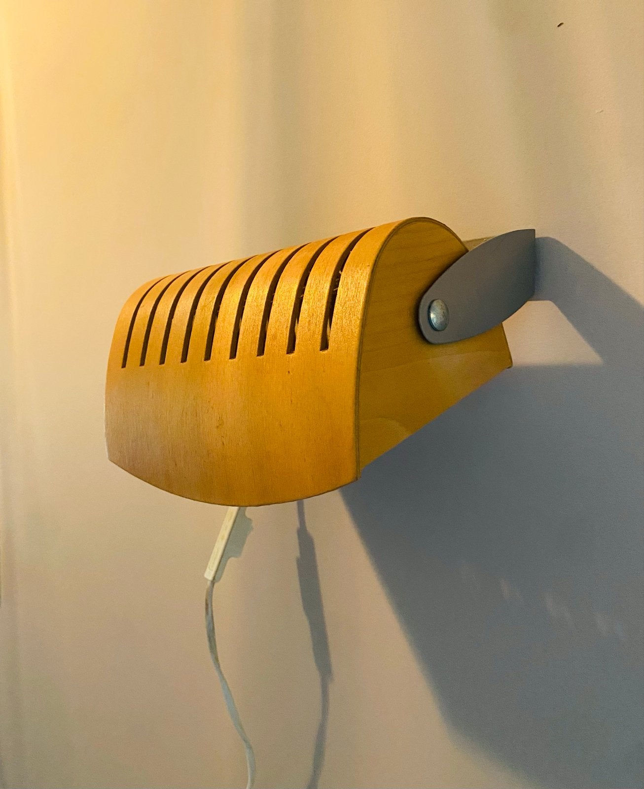 Vintage Ikea Strimma Wandlamp - Knut & Marianne Hagberg, Gebruikt, IKEA, Ikea.com, E14 (klein)