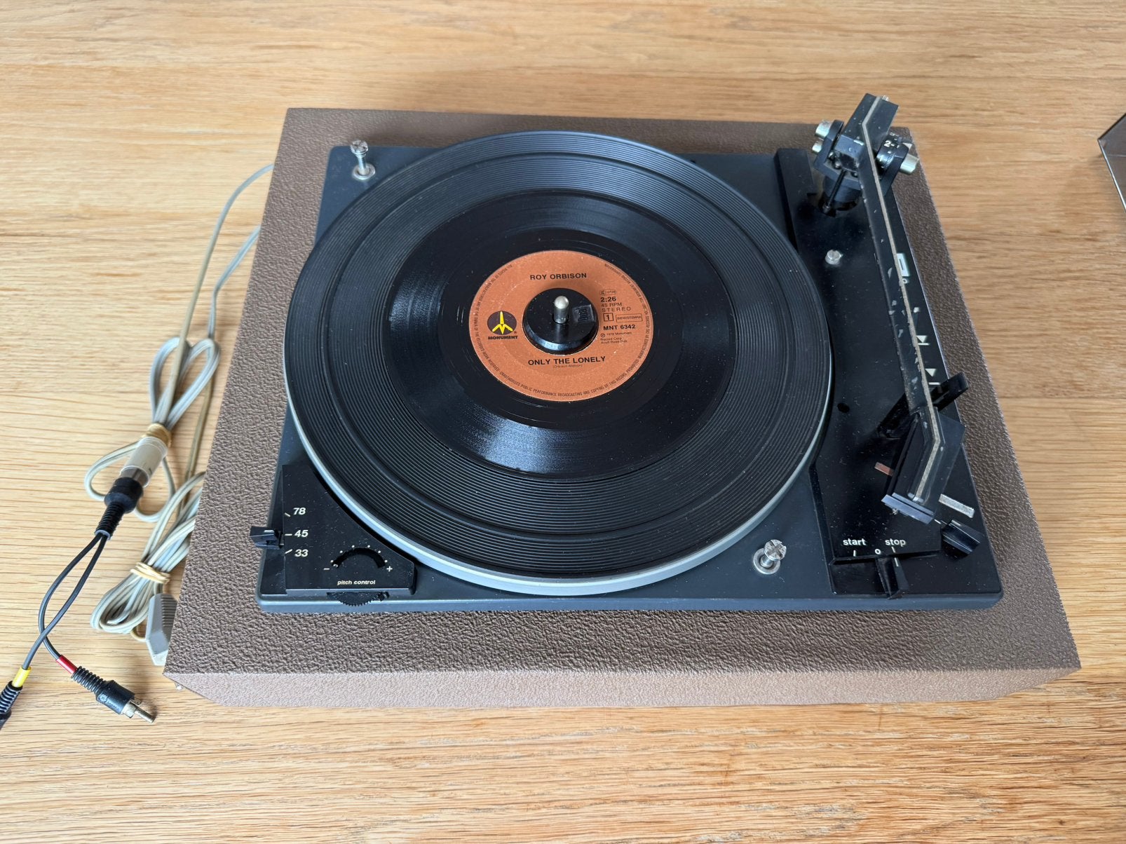 DUAL 1210 VOLAUTOMATISCHE PLATENSPELER 33-45.-78 RPM, Gebruikt, Automatisch, Ophalen of Verzenden, Platenspeler