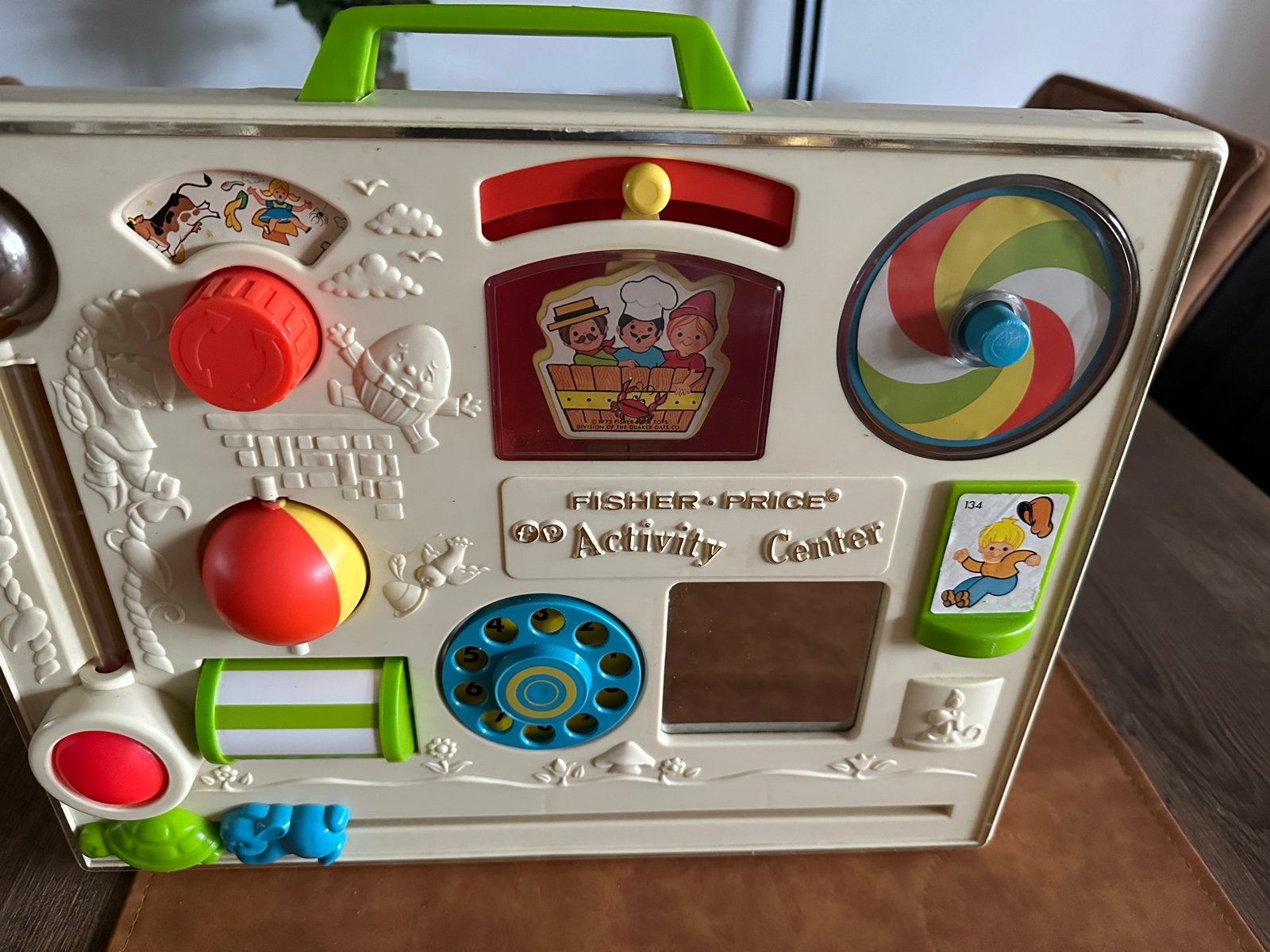 Vintage Fisher-Price Activity Center Speelpaneel, Ophalen, Gebruikt, Speelset