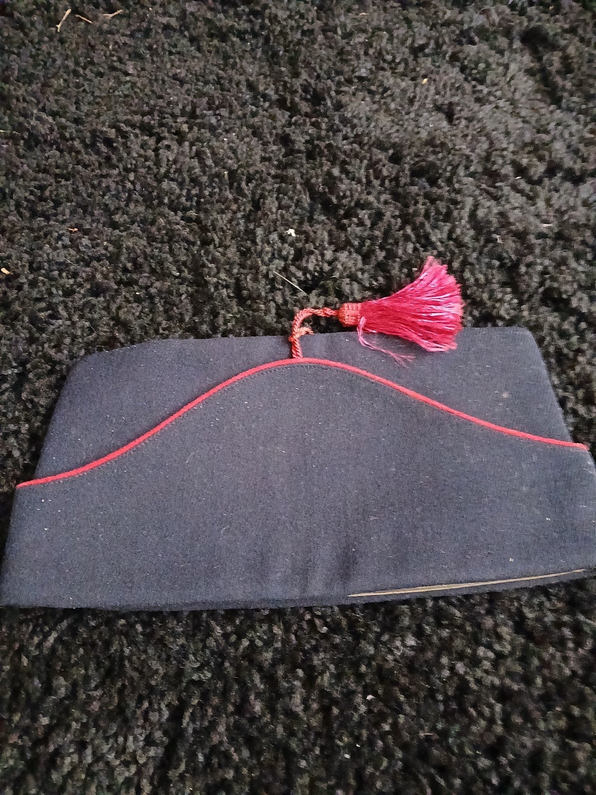 Militair baret met kwastje - Marine, Verzamelen, Ophalen of Verzenden