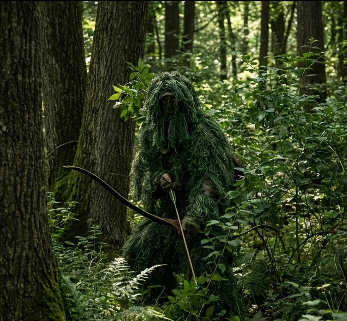 Ghillie Suit Camouflage Pak - Perfect voor Jacht & Airsoft, Ophalen of Verzenden