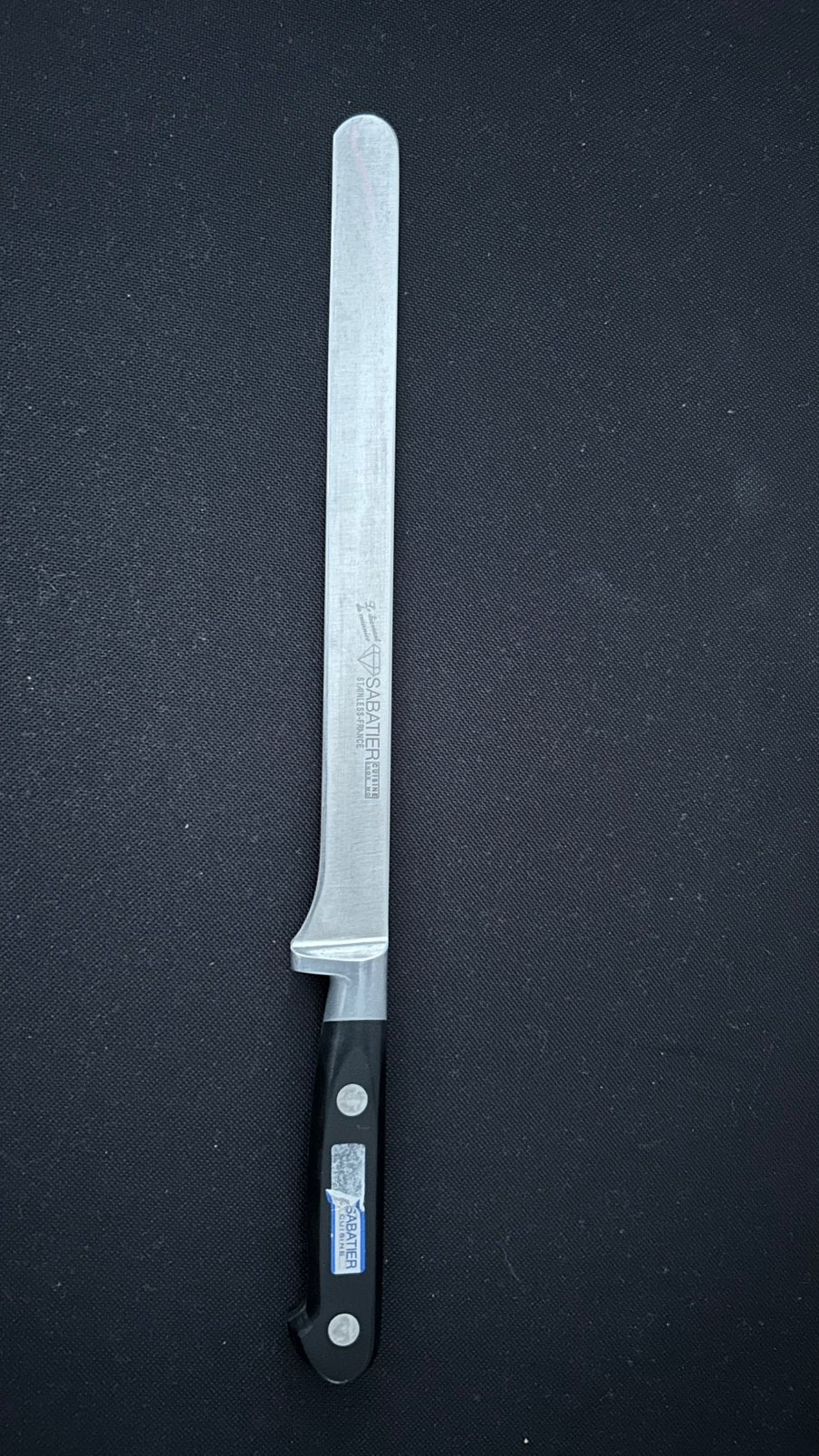 Sabatier diamond Fileermes 24cm, Ophalen, Overige typen, Zilver, Zo goed als nieuw