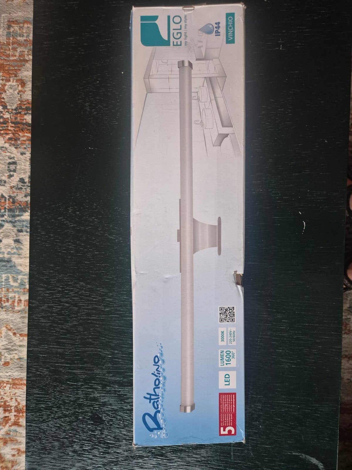 Eglo Badkamerwandlamp Spiegellamp (nieuw), Ophalen, Nieuw, Metaal