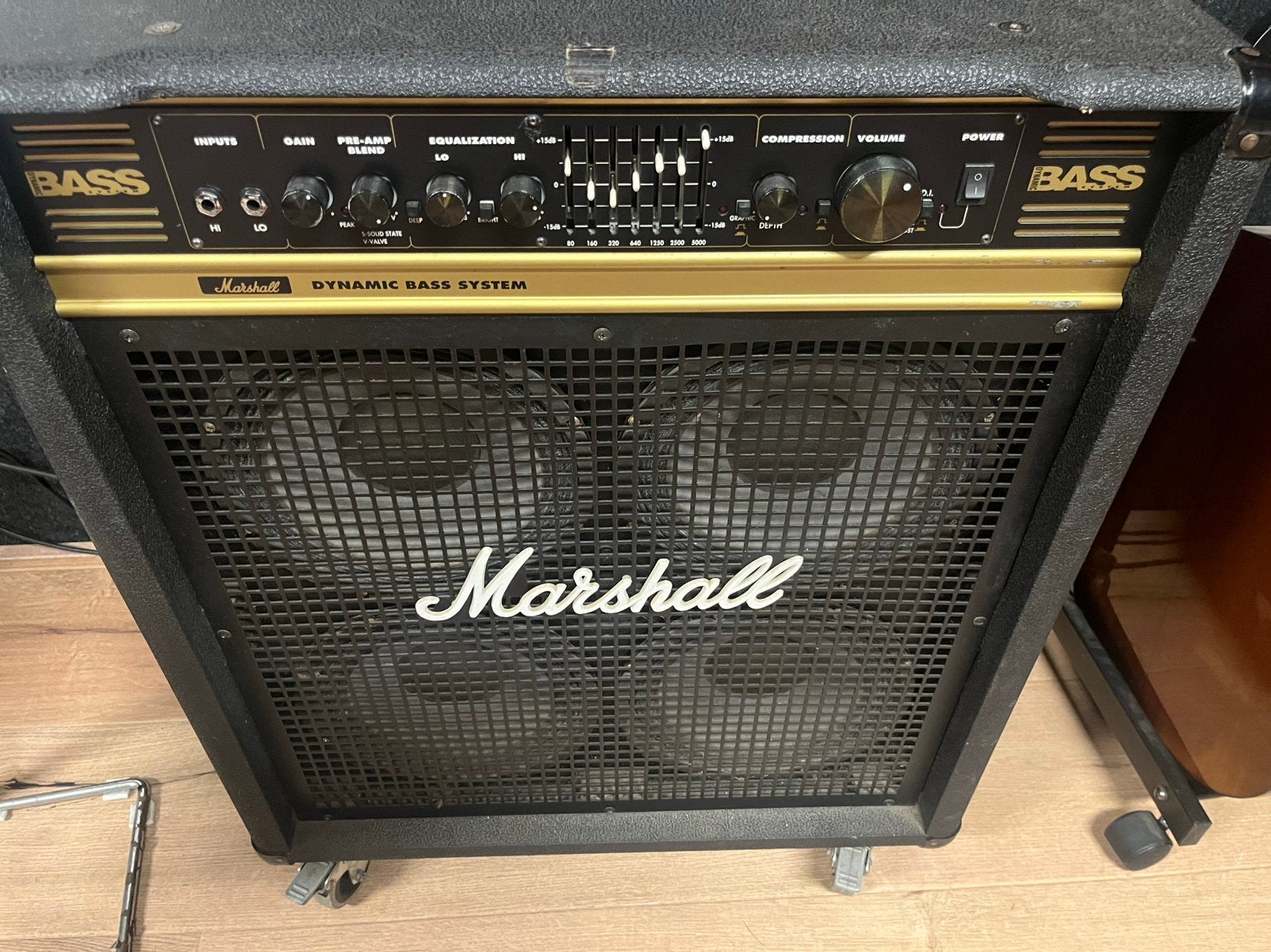 Marshall Dynamic Bass System (DBS) 72410 bascombo., Ophalen, Zo goed als nieuw, Basgitaar, 100 watt of meer