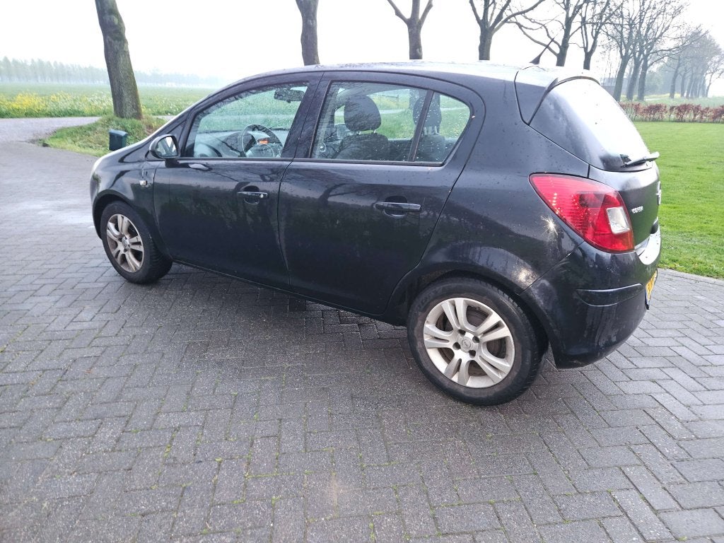 DEUR  / DEUREN OPEL CORSA D  ZWART, Niet ingevuld, Gebruikt, Deur, Ophalen of Verzenden