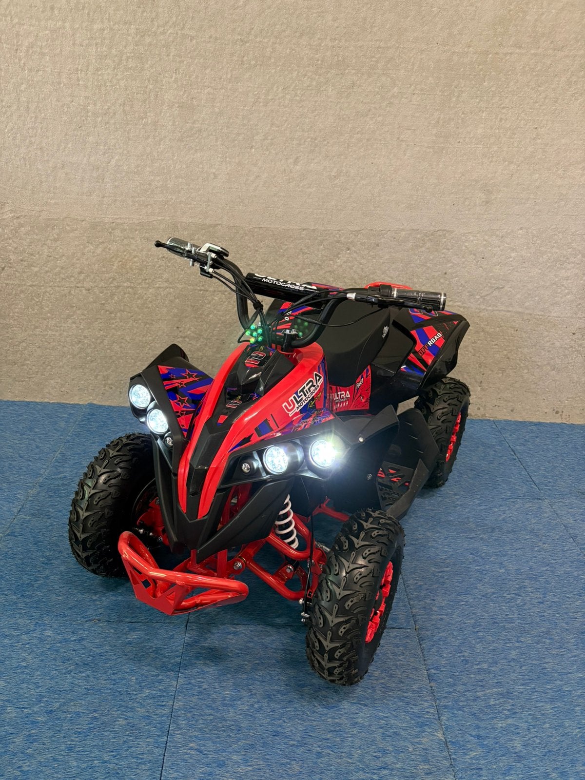 Nieuwe Ultra 1200 watt 48V elektrische rode kinder quad, Ophalen, Massakassa, Nieuw, Ultra