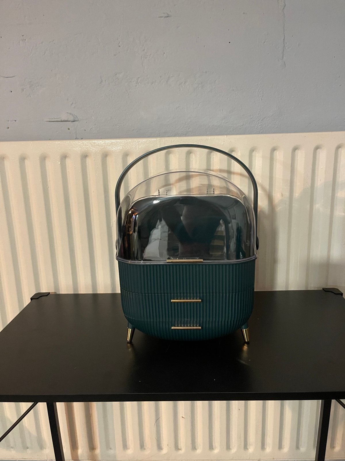 Make-up / sieradenbox, Ophalen of Verzenden, Nieuw, Groen, Hardcase