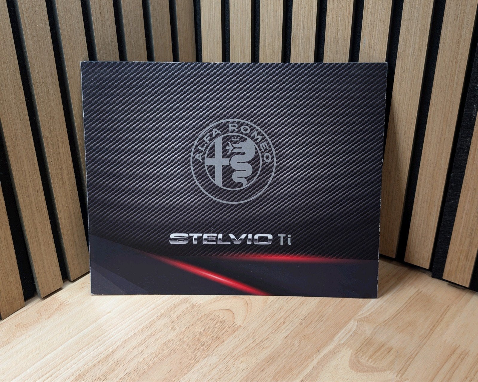 Brochure Alfa Romeo Stelvio Ti - in het Italiaans, Ophalen of Verzenden, Gelezen, Alfa Romeo