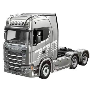 HUINA SCANIA 770S RC HAULAGE TRUCK RTR - SILVER CY1501S, Verzenden, Nieuw, Auto offroad