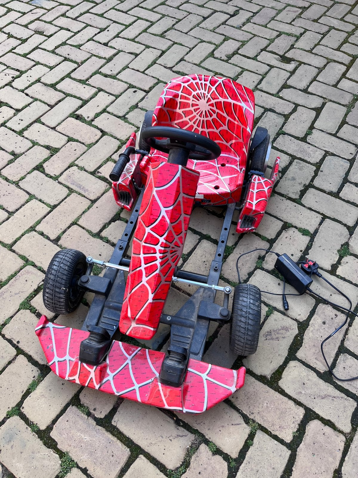 Kinderkart kartje kind hoverboard kart met defect!, Ophalen, Gebruikt