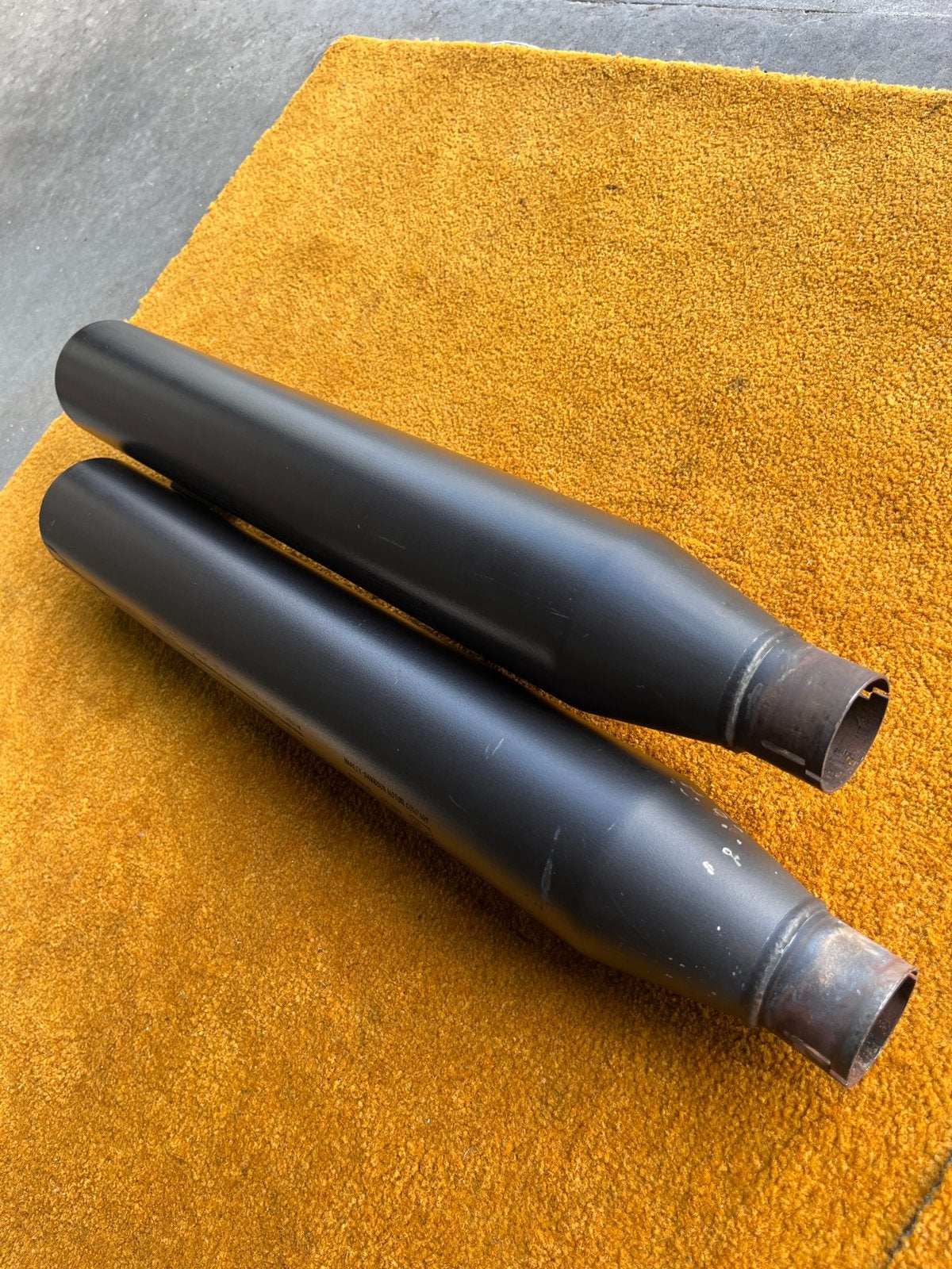 Harley dyna uitlaten OEM, Ophalen of Verzenden