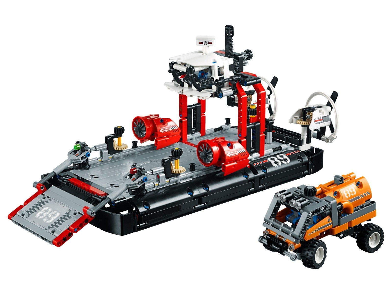Lego Technic Hovercraft - (42076), Ophalen of Verzenden, Zo goed als nieuw