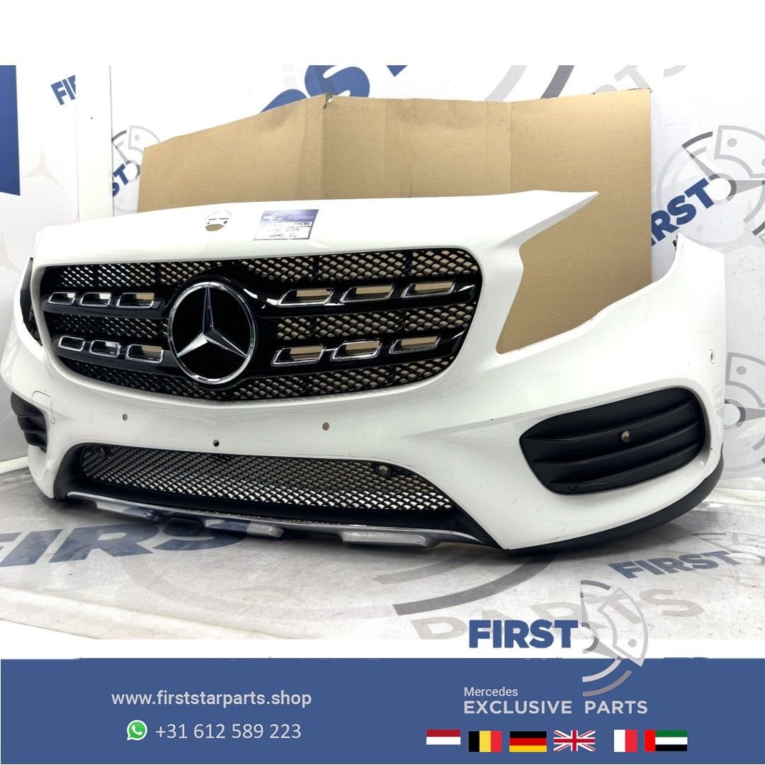 W156 BUMPER GLA FACELIFT AMG VOORBUMPER X156 ZWART WIT GRIJS