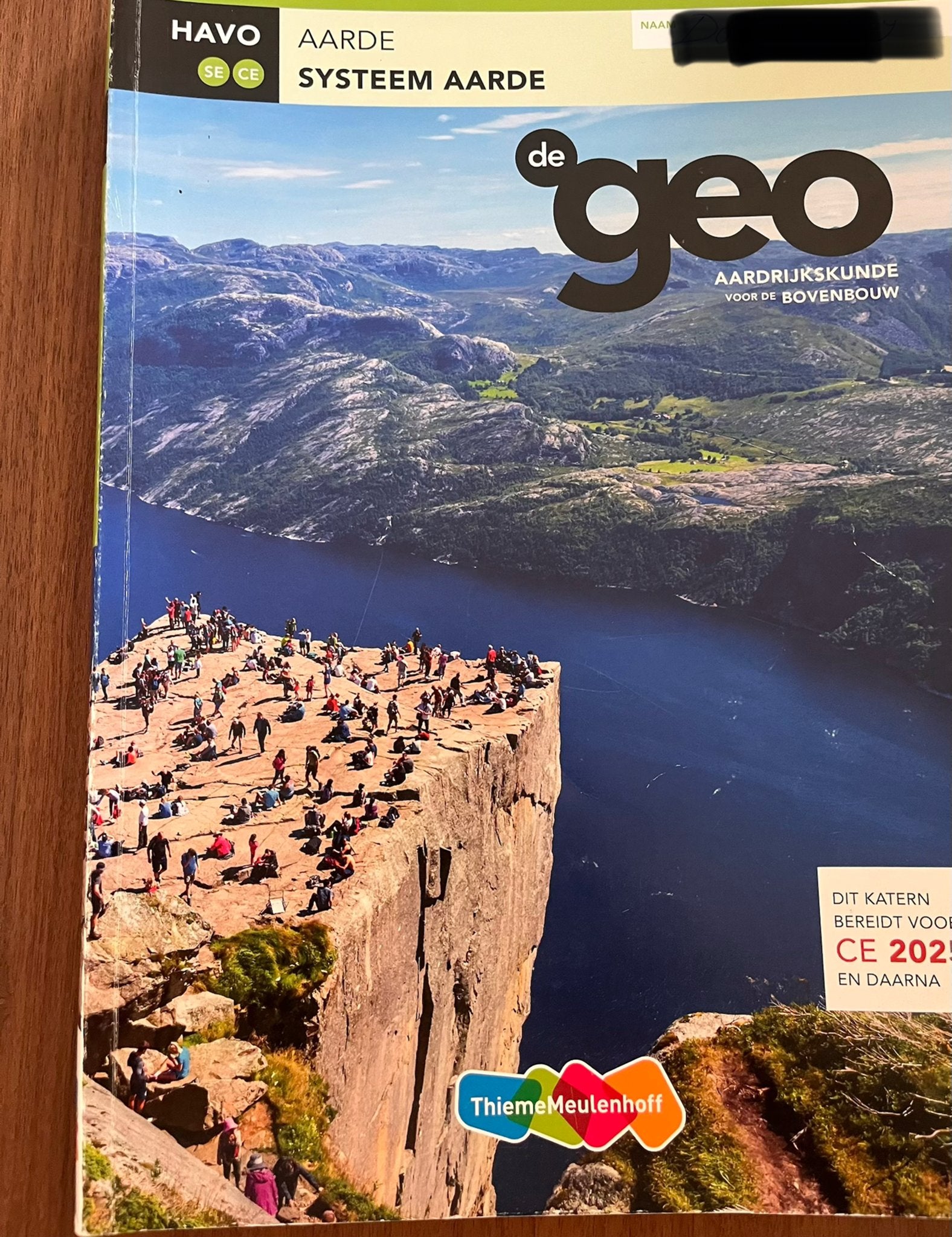 De Geo Systeem Aarde HAVO Aardrijkskunde Thiememeulenhoff, Boeken, Schoolboeken, Ophalen of Verzenden, Gelezen, HAVO, Aardrijkskunde