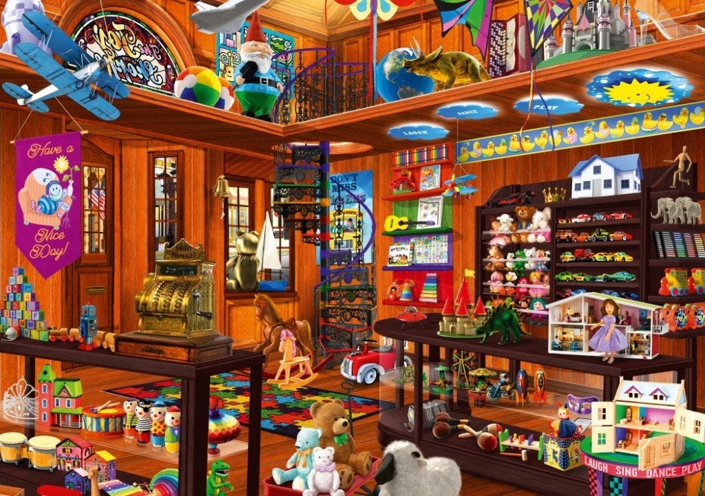 Bluebird legpuzzel 1000 nieuw vintage shop, Ophalen of Verzenden, 500 t/m 1500 stukjes, Nieuw, Legpuzzel