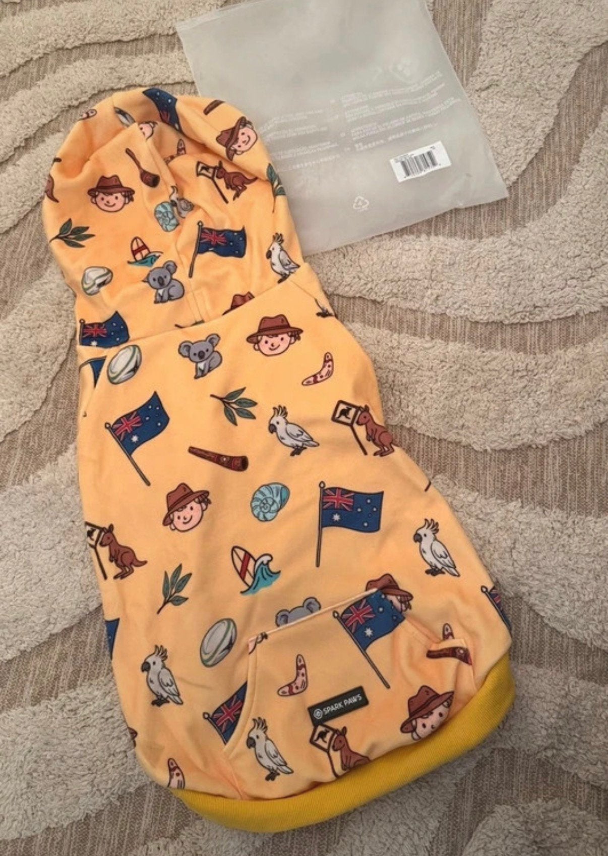 Spark Paws hondenhoodie 3XL – Australian Dog, Dieren en Toebehoren, Verzenden, Nieuw