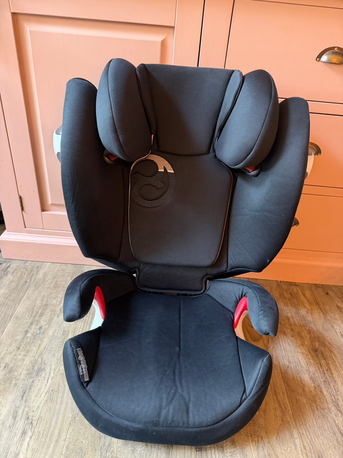 Cybex Solution X-fix Isofix Autostoel 15-36 kg Zwart, Overige merken, 15 t/m 36 kg, Verstelbare rugleuning, Ophalen of Verzenden