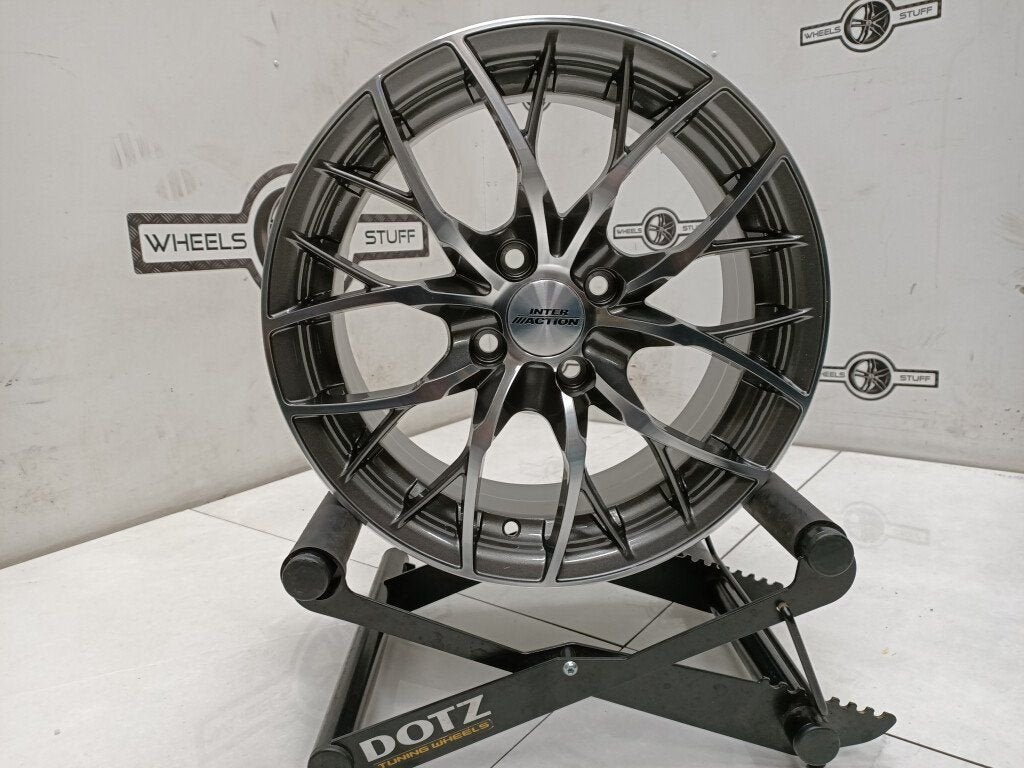 Inter action Flash 15"inch 4x100 Clio Mini Up Yaris, Auto-onderdelen, Banden en Velgen, Ophalen, Gebruikt, 15 inch, Banden en Velgen