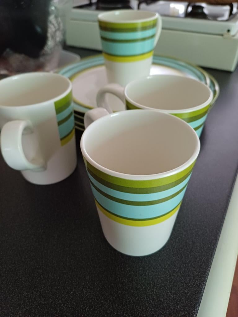 Hema kunststof camping servies, Ophalen