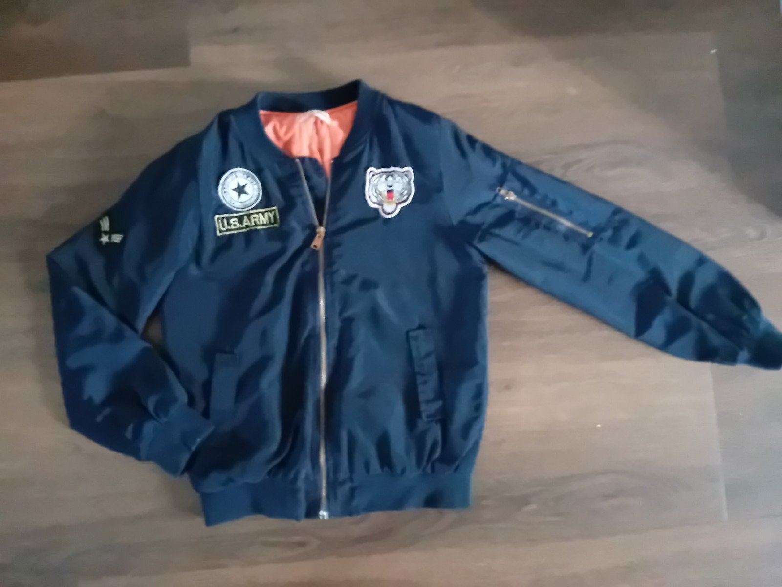 tussenjas 146/152, jas jongens, bomberjack, Ophalen of Verzenden, Zo goed als nieuw, Maat 34 (XS) of kleiner