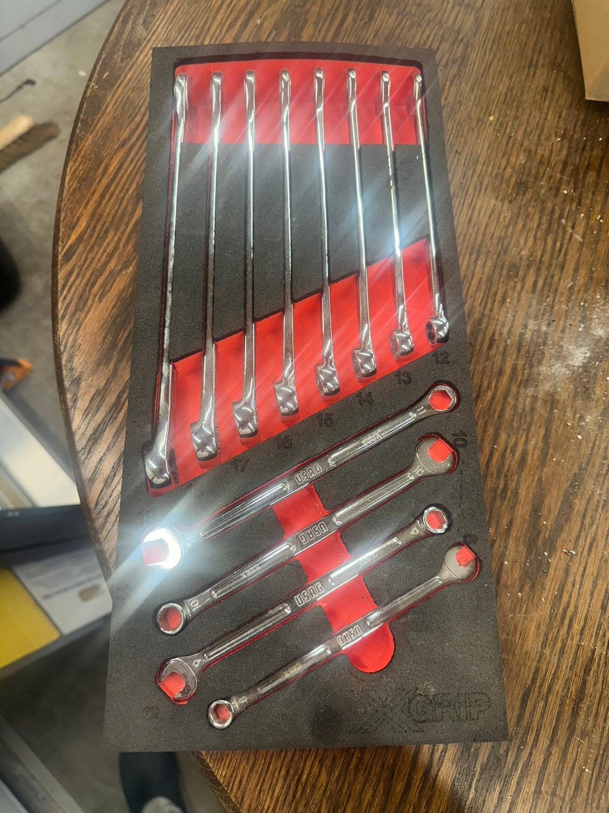 Facom/usag x grip steeksleutelset met inlay, Ophalen, Zo goed als nieuw