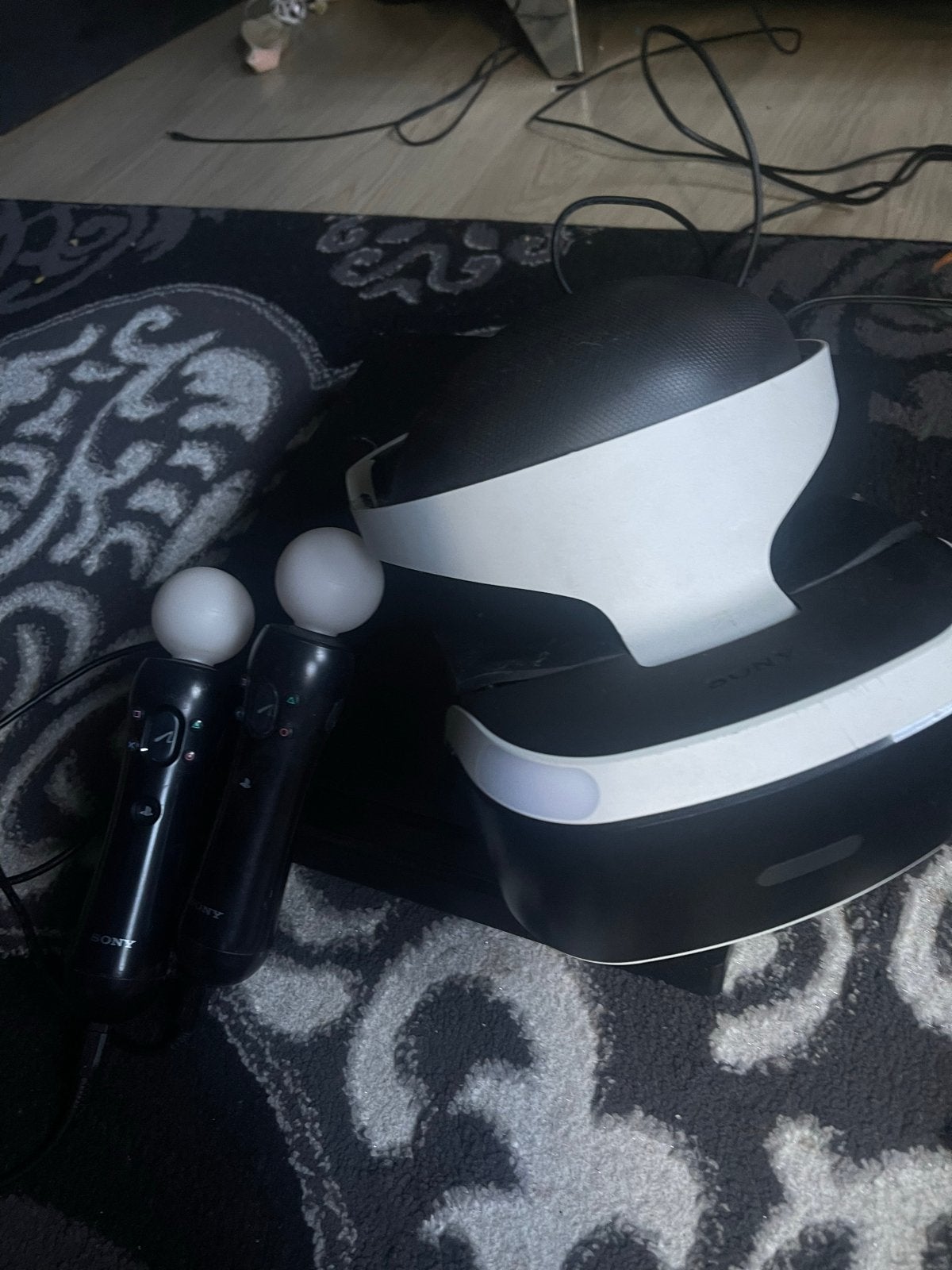 VR bril met controllers en ps4 pro, Ophalen, Sony PlayStation