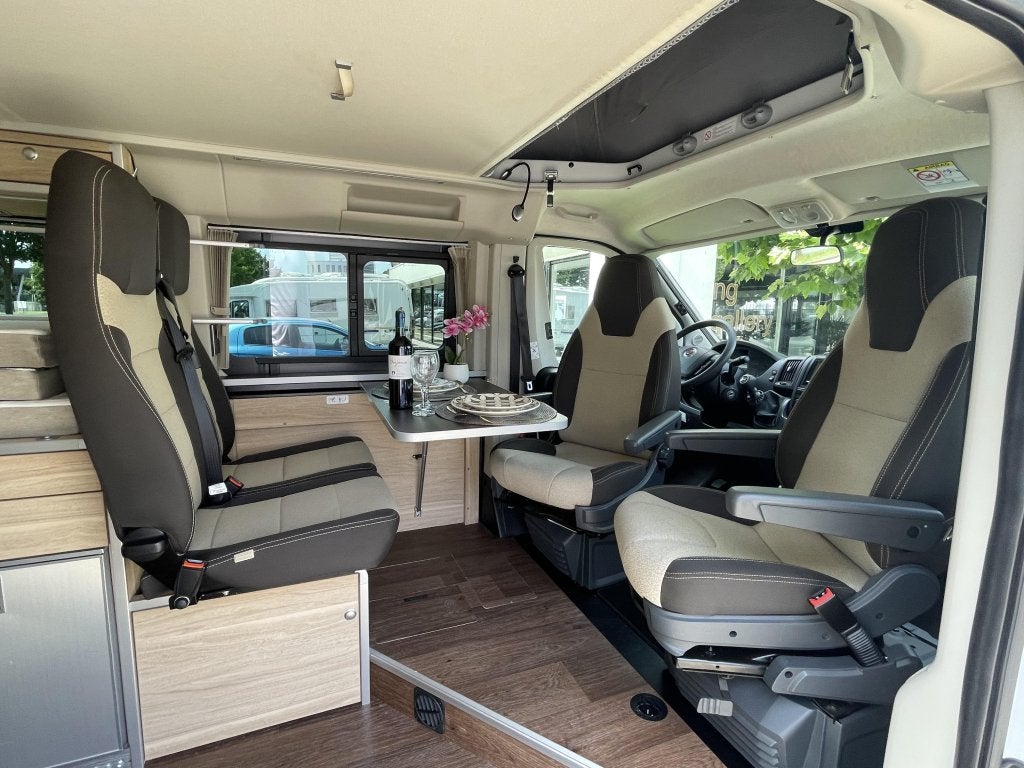 Hymer Sydney 60GT HEFDAK COMPACT 4.96M DIESELKACHEL BEARLOCK, Caravans en Kamperen, Campers, Buscamper of Camperbus, Fiat, Bedrijf